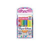Paper Mate InkJoy mini stylos bille rétractables | pointe moyenne (1 mm) | pack Candy Pop | lot de 6