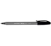 PAPER:MATE Lot de 10 Stylos bille InkJoy 100 Triangulaire à capuchon Pte Moy. Noir