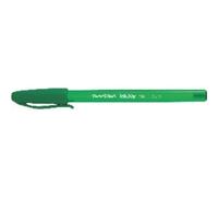 PAPER:MATE Lot de 12 Stylos bille InkJoy 100 Triangulaire à capuchon Pte Moy. Vert