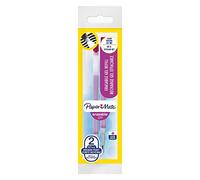 Paper Mate Lot de 2 Recharges pour stylo gel effaçable pointe moyenne 0,7 mm Rose