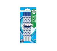 Paper Mate Effaceur réécriveur Reynolds S0244501 pointe fine bleu lot de 8+2