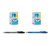 Paper-Mate stylo bille rétractable Flexgrip Ultra pointe moyenne (1,0 mm) encre bleue boîte de 30+6