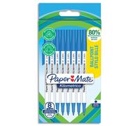 Paper:Mate Stylo à bille Kilometrico, blister de 8, bleu