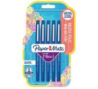 Paper:Mate Stylo feutre Flair, blister de 5, noir