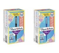 Pack 30 stylos feutre Flair bleus Paper Mate + 6 offerts