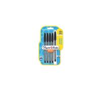 Paper Mate InkJoy10pk0ST stylos bille avec bouchon | pointe fine (0,7 mm) | noir | lot de 5