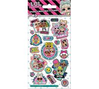 Paper Projects 01.70.06.164 L.O.L L.O.L. Surprise Next Level Stickers réutilisables scintillants
