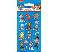 Paper Projects 01.70.15.046 Paw Patrol Lot de 6 feuilles d'autocollants Bleu 12,5 x 7,5 cm