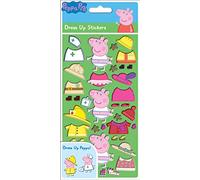Paper Projects 01.70.34.001 Peppa Pig Chunky Foam Dress Up Sticker petit format