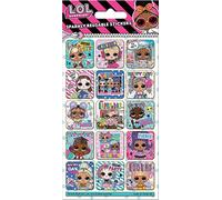 Paper Projects L.O.L. Present Surprise! Légendes Autocollants Scintillantes | Produit sous Licence Officielle | Réutilisable sur Surfaces Non poreuses