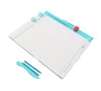 Paper Trimmer Scoring Board, guillotine papier,7 sur 1 coupe-papier à main le couteau à main de la main de papier à main pour fabriquer du scrapbooking, des cartes, de l'enveloppe