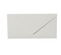 Paper24 Lot de 25 enveloppes grises - Format DIN long - 110 x 220 mm - 11 x 22 cm - Sans fenêtre - Idéales pour cartes d'invitation de mariage, anniversaire, etc.