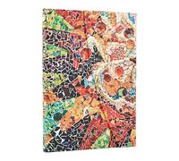 Paperblanks | 2026 Le Soleil de Gaudi | Les Mosaïques de Gaudi | 12 mois | Midi | Horizontal | Avec Rabat | 160 Pg | 100 GSM