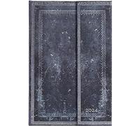 Paperblanks Agenda 2024-12 mois - Avec bloc d'encre - Verso - Maxi (135 × 210 mm)