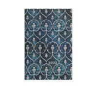 Paperblanks Agendas 12 Mois 2022 Velours Bleu | Horizontal | Mini (95 × 140 mm)
