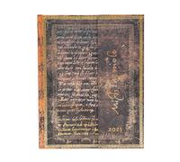 Paperblanks Agendas 12 Mois 2025 | Michel-Ange, Manuscrit | Ultra | Verso | Avec Rabat