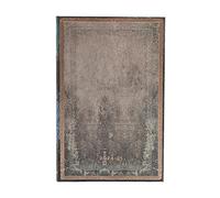 Paperblanks Agendas 18 Mois 2025, Gris Tourterelle, Maxi, Vertical, Fermeture Élastique