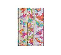 Paperblanks Agende Flexi à Couverture Souple de 13 Mois 2023-2024 Papillons et Colibri | Quotidien | Mini (95 × 140 mm)
