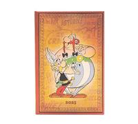 Paperblanks Astérix & Obélix Calendrier 12 mois 2025 Mini horizontal avec fermeture élastique