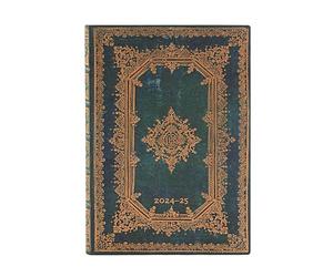 Paperblanks Flexi Agendas 13 Mois à Couverture Souple 2025, Astra, Midi, Un Jour par Page, Fermeture Élastique