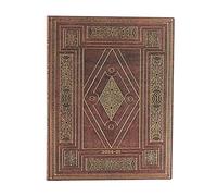 Paperblanks Flexi Agendas 13 Mois à Couverture Souple 2025, Premier Folio, Ultra, Agenda pour enseignants, Fermeture Élastique