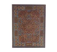 Paperblanks Flexi Agendas 18 Mois à Couverture Souple 2025, Étoile de Minuit, Ultra, Vertical, Fermeture Élastique