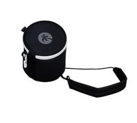 paperBOXX Sac à rouleaux de papier toilette - Rangement extérieur élégant pour papier toilette, imperméable, compact et portable, idéal pour le camping, Vanlife et festival (noir)