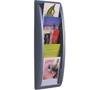 Paperflow 4063.35 Porte-brochures mural Quick Blick - A5, alu