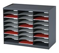 PAPERFLOW 802.11 Station de tri, 24 casiers, anthracite