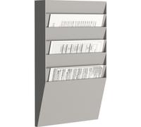 PAPERFLOW A4H1X6.02 Tableau de tri 6 cases gris