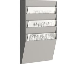 PAPERFLOW A4H1X6.02 Tableau de tri 6 cases gris