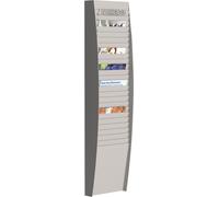 PAPERFLOW A4V1X25.02 Tableau de tri 25 cases gris