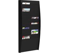 Paperflow A4V2X25.01 Trieur mural structure/case en polystyrène Noir