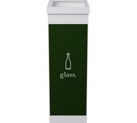 PAPERFLOW CTSGL.13 PAPERFLOW Poubelle à tri sélectif 60,0 l blanc, vert