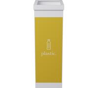 PAPERFLOW CTSPL.13 PAPERFLOW Poubelle à tri sélectif 60,0 l blanc, jaune