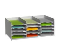 PAPERFLOW EO532.02 Sortierbox lichtgrau f. Querr.