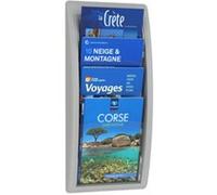 Paperflow Porte-brochures mural Quick Fit 4061.02 A4 Gris