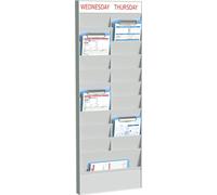 PAPERFLOW PS20A5.02 PAPERFLOW Planificateur de bureau mural 20 cases, A5, élément d'extension