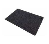 Paperflow Tapis de sol extérieur anti salissure grattant Nevada - 90 x 150 cm - Noir