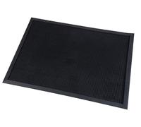 Paperflow Tapis grattant d'extérieur à picots 80 x 100 cm - Noir