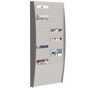 PAPERFLOW Trieur mural vertical 50 cases (2x25) A4 - Gris
