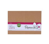 Papermania 5 x 7 Cartes/Enveloppes (50PK) - Kraft Recyclé