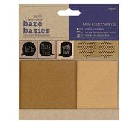 Papermania Bare Basics - Kit de Mini Cartes Artisanales