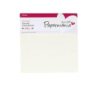 Papermania Cartes/Enveloppes Carrées (10PK 300Gsm) - Crème