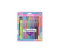 Papermate Flair Candy Pop Stylos À Encre Gel Avec Bouchon Moyen Multicolore 24 Pièce(S)