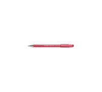 Papermate Stylo À Bille Pointe Moyenne Encre Rouge Corps Caoutchouc À Capuchon Flexgrip