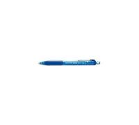 Papermate Stylo Bille Rétractable Avec Grip Et Clip Métal, Pointe Moyenne, Corps Triangulaire, Encre Bleue