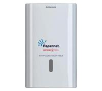 Papernet, Distributeur de serviettes en papier, Distributeur de feuilles et petits rouleaux 265x135x165, ANTIBAC