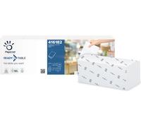 Papernet - Serviettes de table 1/4 Interfold 33.2cm x 21.6cm 2 plis