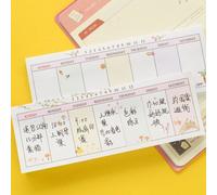 Papeterie Autocollante Coréenne Kawaii, Bloc-Notes Pour Planificateur Hebdomadaire, Décoration, Cadeaux De Noël, Fournitures Scolaires Et De Bureau